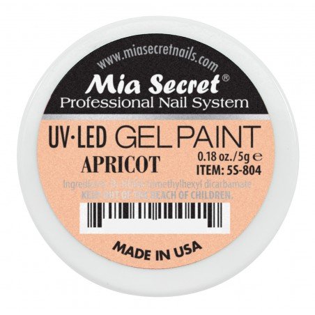 Gel Paint Apricot White 5 g